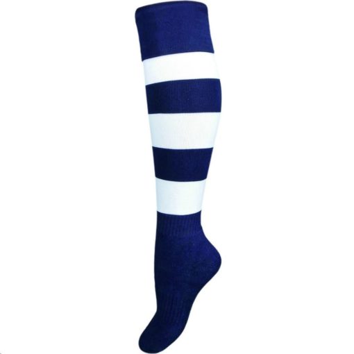 AFL FOOTBALL SOCKS GEELONG 7-10 | G&R Wills Wholesalers